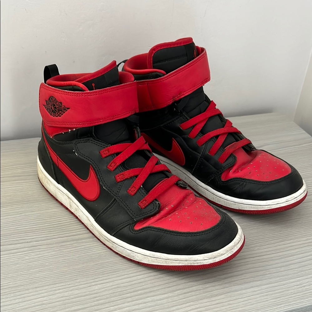 Nike Air Jordan Red and Black Sneakers